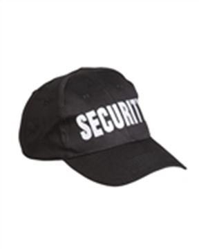 Picture of Security Baseball Cap Black